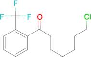 7-chloro-1-oxo-1-(2-trifluoromethylphenyl)heptane