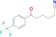 6-oxo-6-(4-trifluoromethylphenyl)hexanenitrile