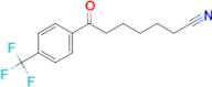 7-oxo-7-(4-trifluoromethylphenyl)heptanenitrile