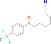 8-oxo-8-(4-trifluoromethylphenyl)octanenitrile