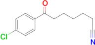 7-(4-chlorophenyl)-7-oxoheptanenitrile