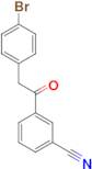 2-(4-bromophenyl)-3'-cyanoacetophenone