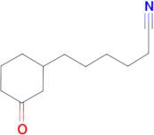 6-(3-Oxocyclohexyl)hexanenitrile