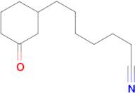 7-(3-oxocyclohexyl)heptanenitrile