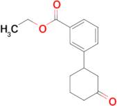 Ethyl 3-(3-oxocyclohexyl)benzoate