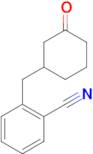2-[(3-Oxocyclohexyl)methyl]benzonitrile