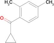 cyclopropyl 2,4-dimethylphenyl ketone