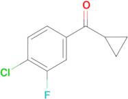 4-Chloro-3-fluorophenyl cyclopropyl ketone