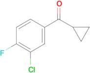 3-Chloro-4-fluorophenyl cyclopropyl ketone