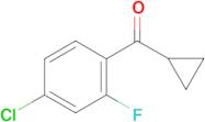4-Chloro-2-fluorophenyl cyclopropyl ketone
