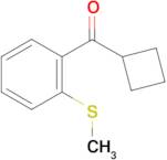 cyclobutyl 2-thiomethylphenyl ketone