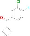 3-Chloro-4-fluorophenyl cyclobutyl ketone