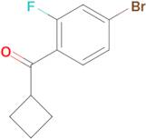 4-Bromo-2-fluorophenyl cyclobutyl ketone