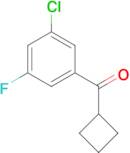 3-Chloro-5-fluorophenyl cyclobutyl ketone