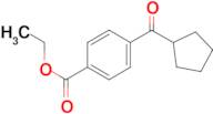 4-carboethoxyphenyl cyclopentyl ketone