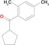 Cyclopentyl 2,4-dimethylphenyl ketone