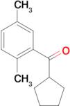 cyclopentyl 2,5-dimethylphenyl ketone