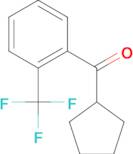 2-(Trifluoromethyl)phenyl cyclopentyl ketone