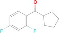 2,4-Difluorophenyl cyclopentyl ketone