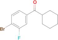 4-bromo-3-fluorophenyl cyclohexyl ketone