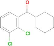 Cyclohexyl 2,3-dichlorophenyl ketone