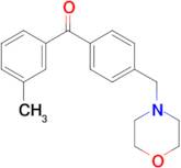 3-methyl-4'-morpholinomethyl benzophenone