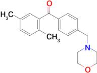 2,5-dimethyl-4'-morpholinomethyl benzophenone