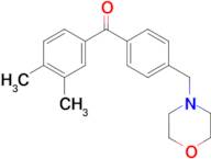 3,4-dimethyl-4'-morpholinomethyl benzophenone