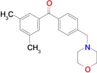 3,5-dimethyl-4'-morpholinomethyl benzophenone