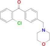 2-chloro-4'-morpholinomethyl benzophenone