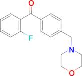 2-fluoro-4'-morpholinomethyl benzophenone