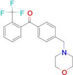 4'-morpholinomethyl-2-trifluoromethylbenzophenone