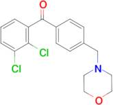 2,3-dichloro-4'-morpholinomethyl benzophenone