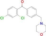 2,4-dichloro-4'-morpholinomethyl benzophenone