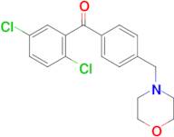 2,5-dichloro-4'-morpholinomethyl benzophenone