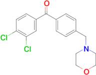 3,4-dichloro-4'-morpholinomethyl benzophenone