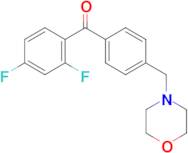 2,4-difluoro-4'-morpholinomethyl benzophenone