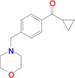 cyclopropyl 4-(morpholinomethyl)phenyl ketone