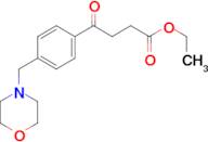 Ethyl 4-[4-(morpholinomethyl)phenyl]-4-oxobutyrate