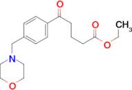 ethyl 5-[4-(morpholinomethyl)phenyl]-5-oxovalerate