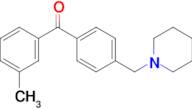 3-methyl-4'-piperidinomethyl benzophenone