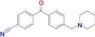 4-cyano-4'-piperidinomethyl benzophenone