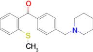 4'-piperidinomethyl-2-thiomethylbenzophenone