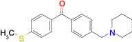 4-piperidinomethyl-4'-thiomethylbenzophenone