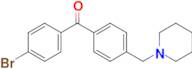 4-bromo-4'-piperidinomethyl benzophenone