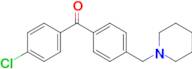 4-chloro-4'-piperidinomethyl benzophenone