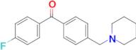 4-fluoro-4'-piperidinomethyl benzophenone