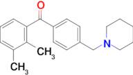 2,3-dimethyl-4'-piperidinomethyl benzophenone