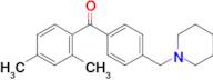 2,4-dimethyl-4'-piperidinomethyl benzophenone