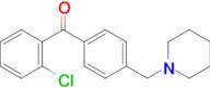 2-chloro-4'-piperidinomethyl benzophenone